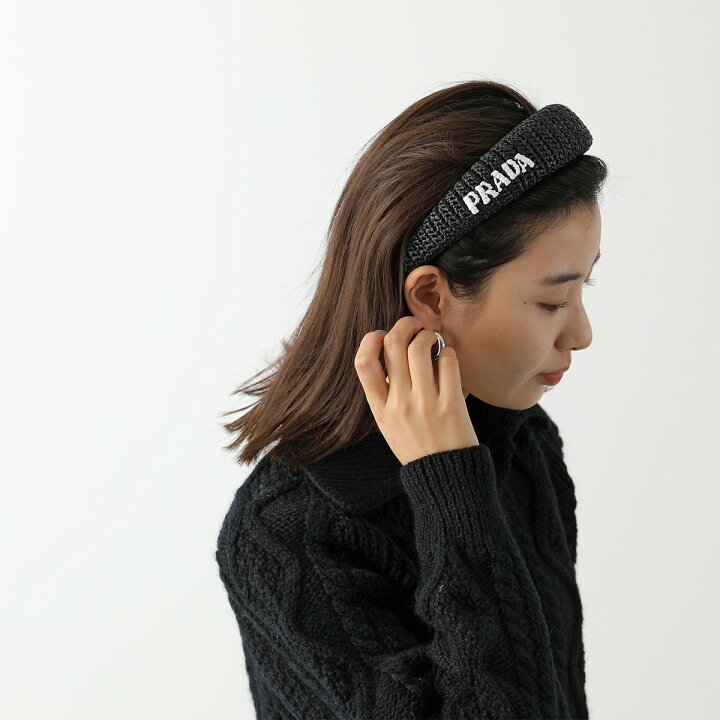 楽天市場】PRADA プラダ カチューシャ 1IH019 2A2T レディース ヘッド 