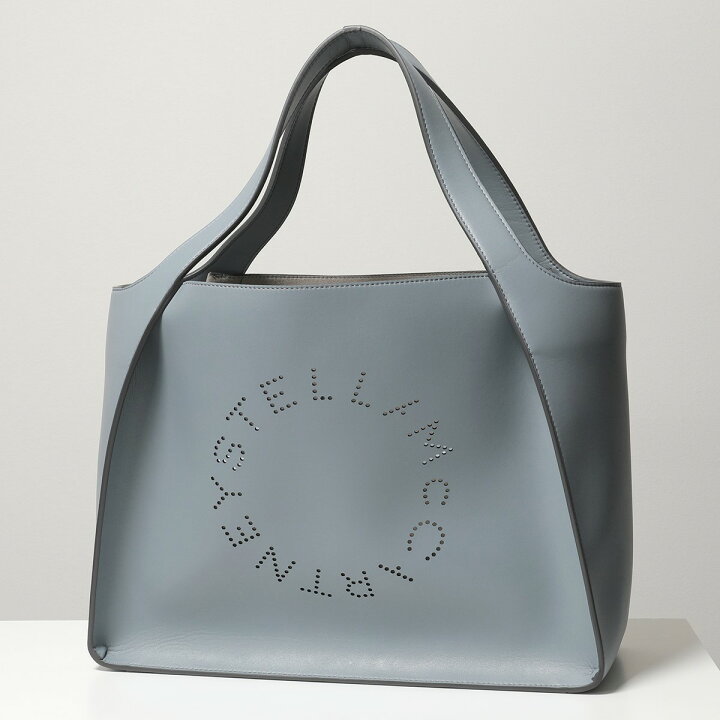 美品 ステラマッカートニー パンチングロゴ トートバッグ ハンドバッグ  