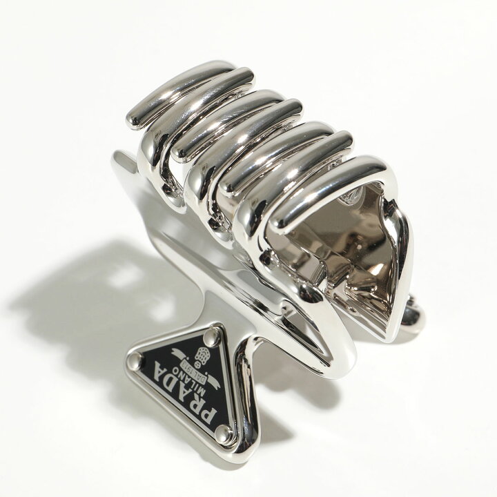 楽天市場】PRADA プラダ ヘアクリップ 1IF087 2BA6 レディース メタル  