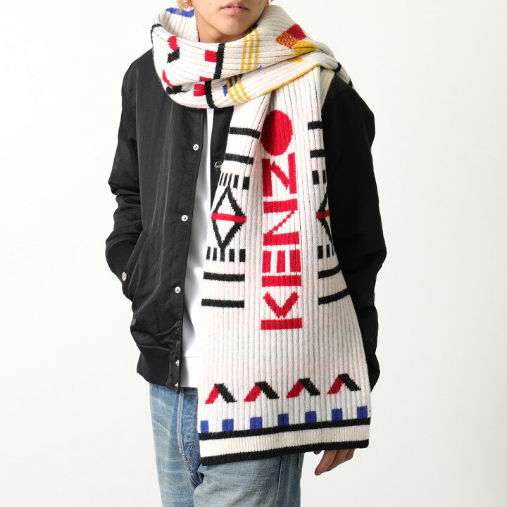 楽天市場】KENZO ケンゾー マフラー PERUVIAN KNIT SCARF 8EU712  