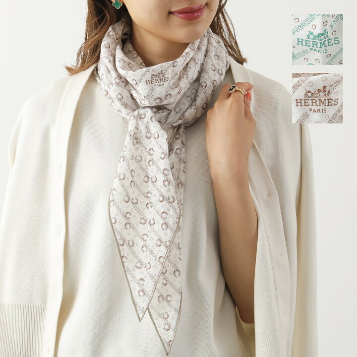 楽天市場】HERMES エルメス スカーフ ロザンジュ 190×75 LOSANGE GM  