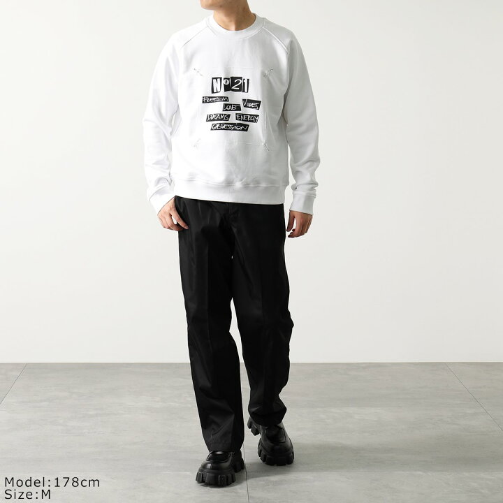 楽天市場】N°21 ヌメロヴェントゥーノ スウェット E032 4006 メンズ  