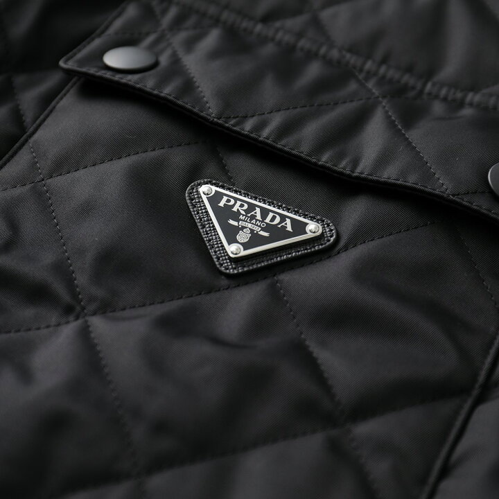 楽天市場】PRADA プラダ キルティングジャケット SC616M 1WQ8 メンズ 