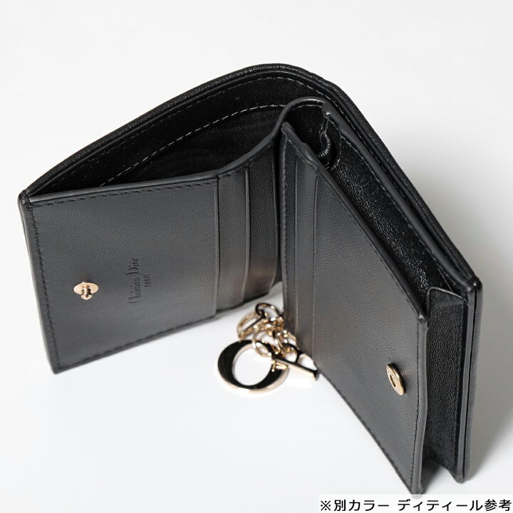 クリスチャン・ディオール 二つ折り財布 レディーディオール 