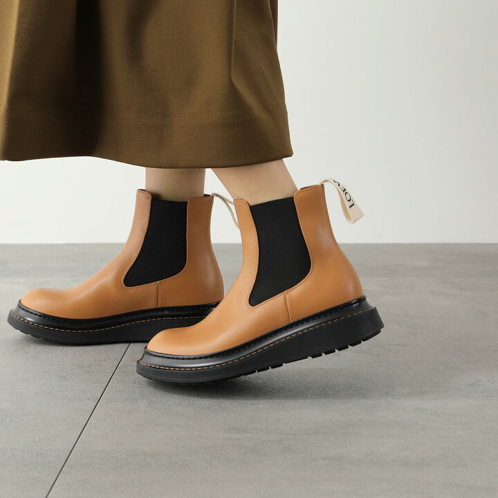 楽天市場】LOEWE ロエベ ショートブーツ CHELSEA BOOT L815S05X12 