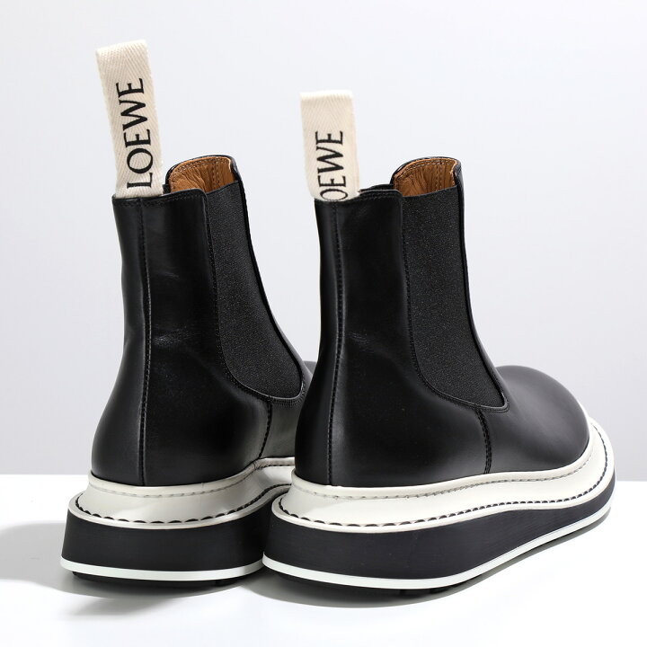 楽天市場】LOEWE ロエベ ショートブーツ CHELSEA BOOT L815S05X12 