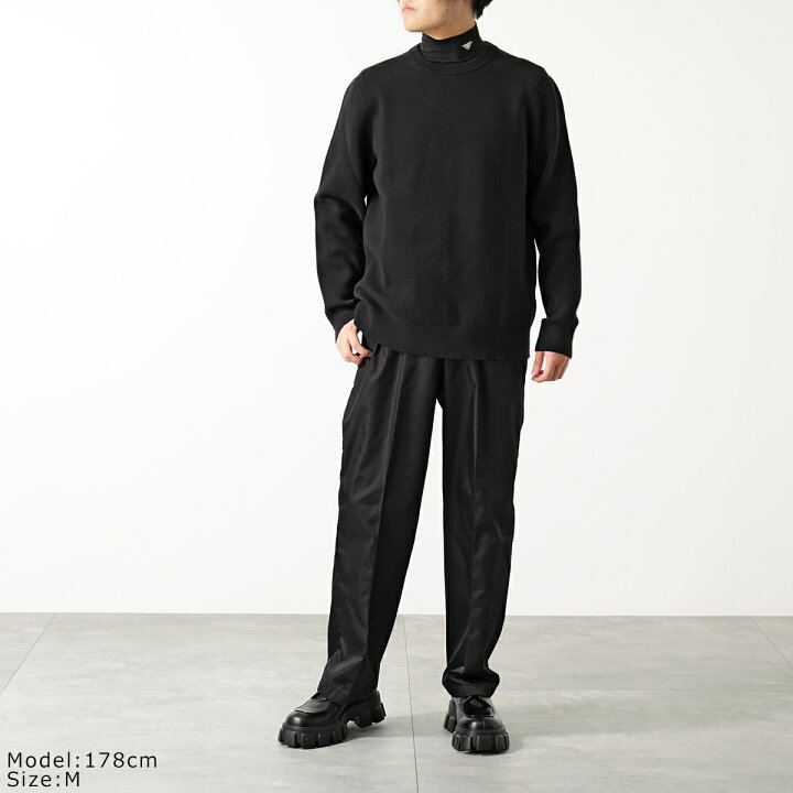 楽天市場】PRADA プラダ モックタートルネックジャージ UJL188 10Q0  
