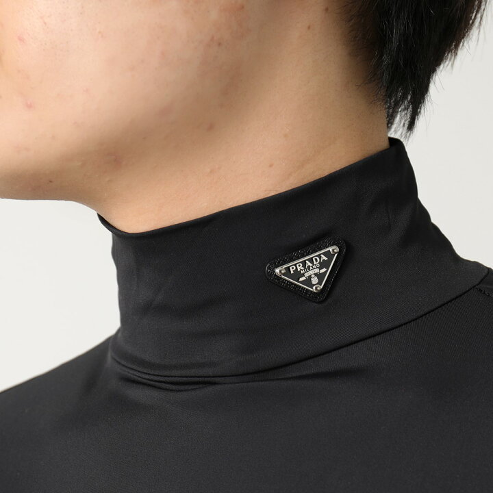 楽天市場】PRADA プラダ モックタートルネックジャージ UJL188 10Q0 