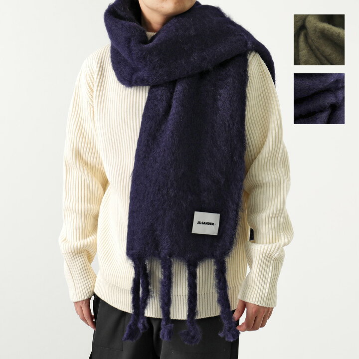 楽天市場】JIL SANDER ジルサンダー マフラー J40TE0012 J40041 メンズ  