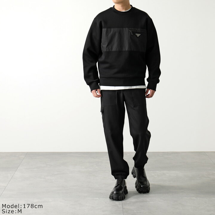 楽天市場】PRADA プラダ トレーナー FELPA DOUBLE RE UJL096 11JE 