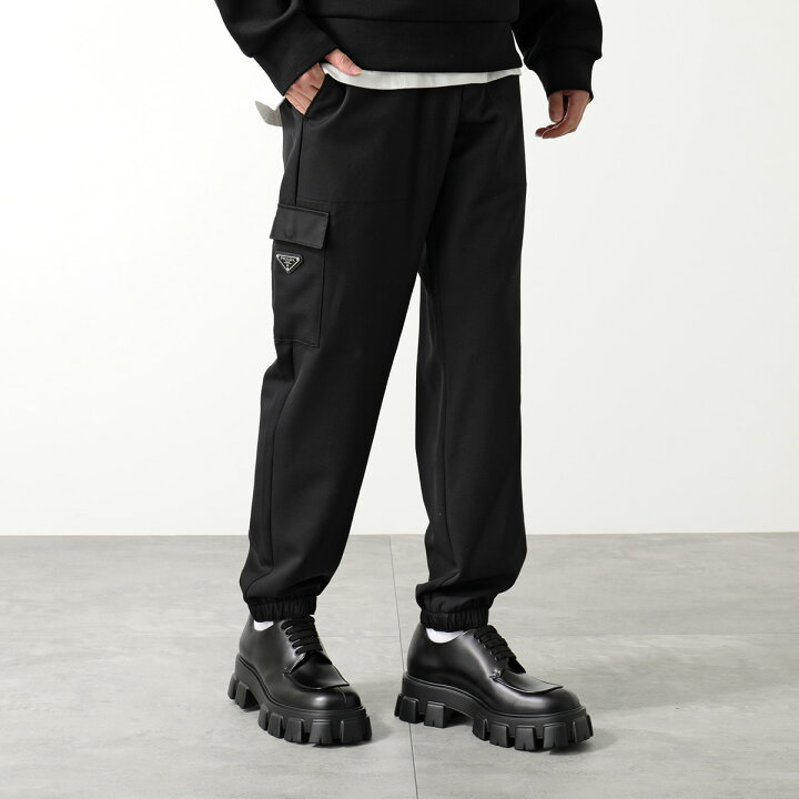 楽天市場】PRADA プラダ パンツ SPG30 1WQ8 メンズ Re-Nylon ナイロン  