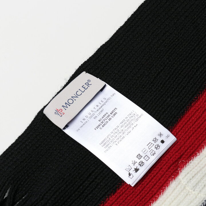 楽天市場】MONCLER モンクレール マフラー 3C00024 A9575 メンズ  