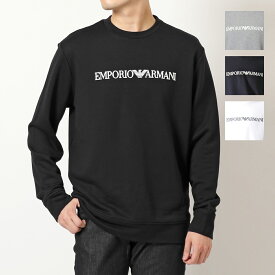 EMPORIO ARMANI エンポリオアルマーニ スウェットシャツ 8N1MR6 1JRIZ メンズ ロゴ クルーネック トレーナー 長袖 カラー4色【po_fifth】