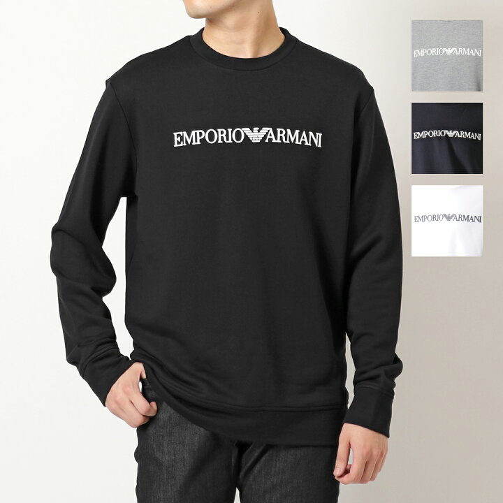 楽天市場】EMPORIO ARMANI エンポリオアルマーニ スウェットシャツ  