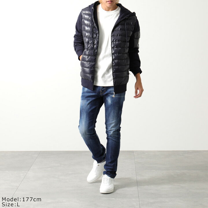 楽天市場】MONCLER モンクレール カーディガン Padded Hoodie 8G00009 