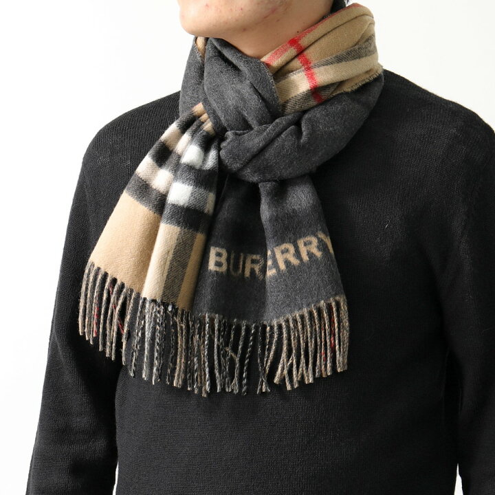 楽天市場】BURBERRY バーバリー マフラー MU GNT CHK LTL SPT SCF  