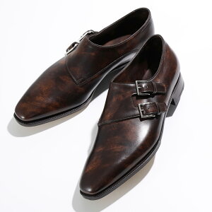 JOHN LOBB Wu U[V[Y CHAPEL PD `y 704180L 2Y MUSEUM CALF M/W Y U[ Z~XNGAgD _uN vC DARK-BROWN