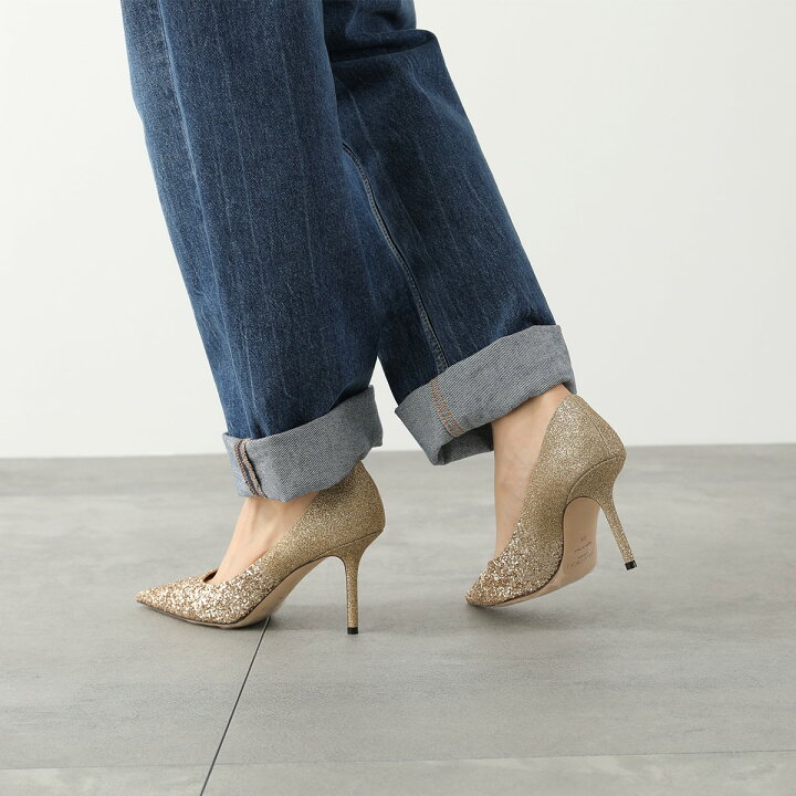 JIMMY CHOO パンプス LOVE 85 37.5 24.5cm - ハイヒール・パンプス
