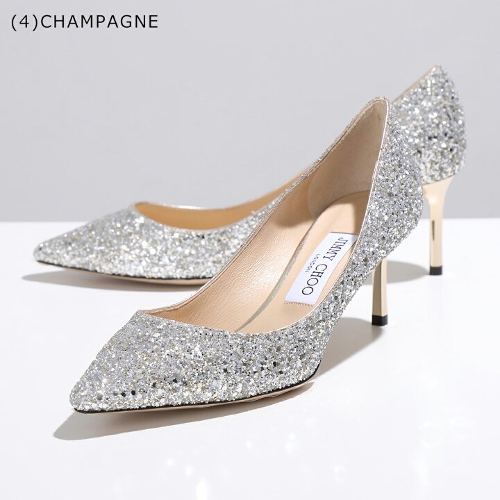 楽天市場】Jimmy Choo ジミーチュウ パンプス ROMY 60 ARG BRE CGD CGF  