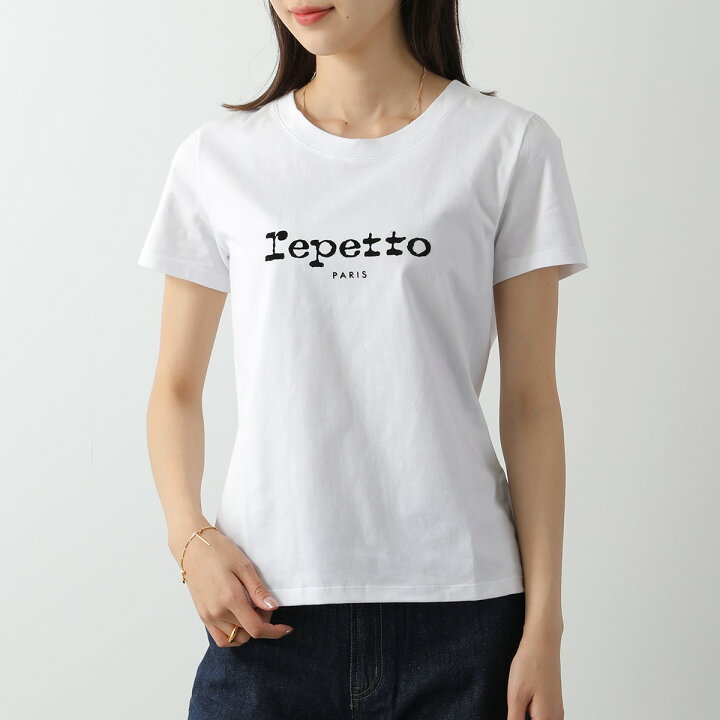 楽天市場】repetto レペット Tシャツ logo T shirt S0560 レディース 