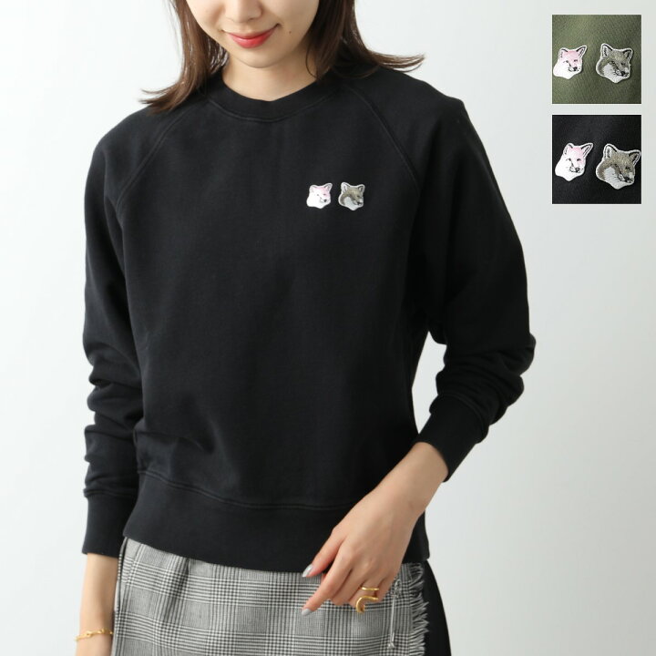 楽天市場】MAISON KITSUNE メゾンキツネ スウェットシャツ MONOCHROME 