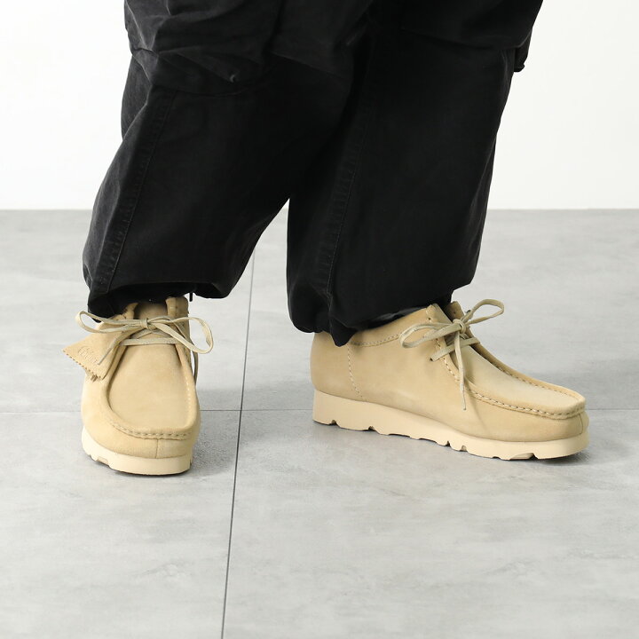 楽天市場】Clarks クラークス モカシン 26179252 WallabeeGTX ワラビー 