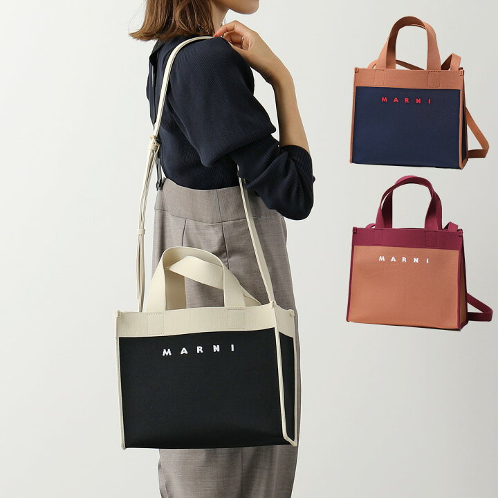 楽天市場】MARNI マルニ トートバッグ SHMP0083A0 P4602 レディース 