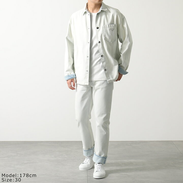 楽天市場】PRADA プラダ デニム ジーンズ GEP336 10ID メンズ 5 