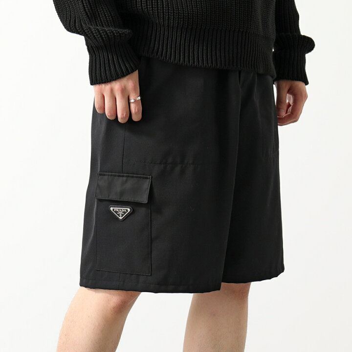楽天市場】PRADA プラダ ハーフパンツ SPH179 1XTO メンズ ウール  