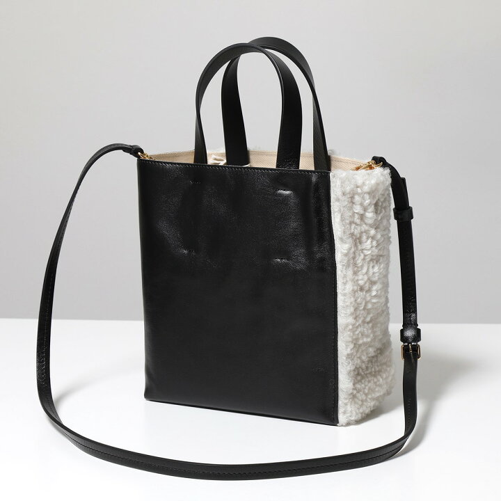 楽天市場】MARNI マルニ ミニトートバッグ MUSEO SOFT ミュゼオ ソフト 