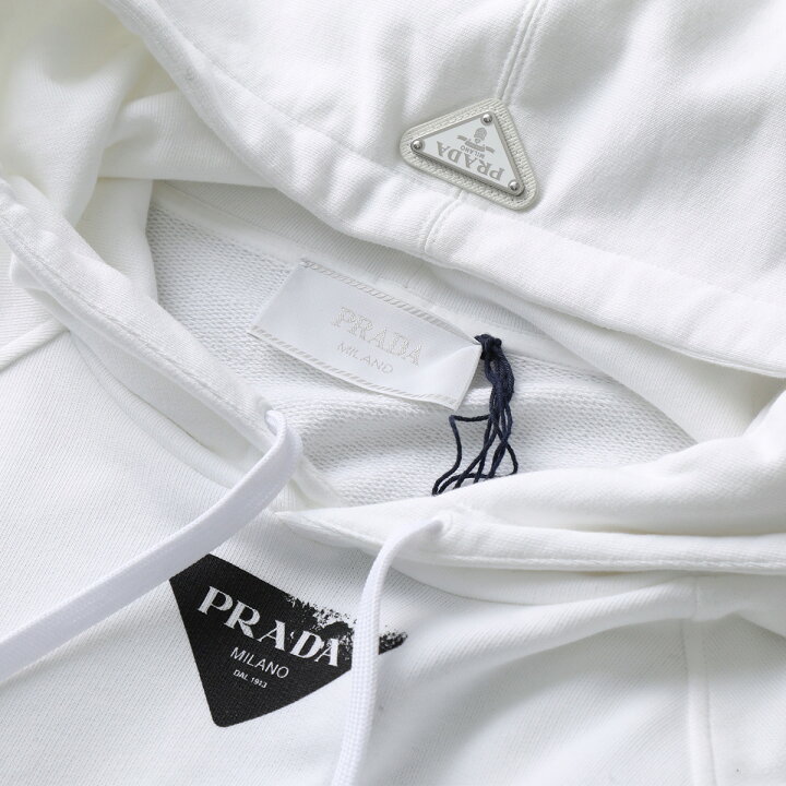 楽天市場】PRADA プラダ パーカー UJL12A 10IO レディース スウェット  