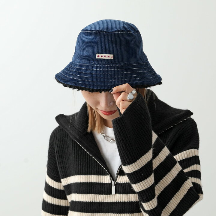 楽天市場】MARNI マルニ バケットハット CLZC0088QX TCZ39 レディース 