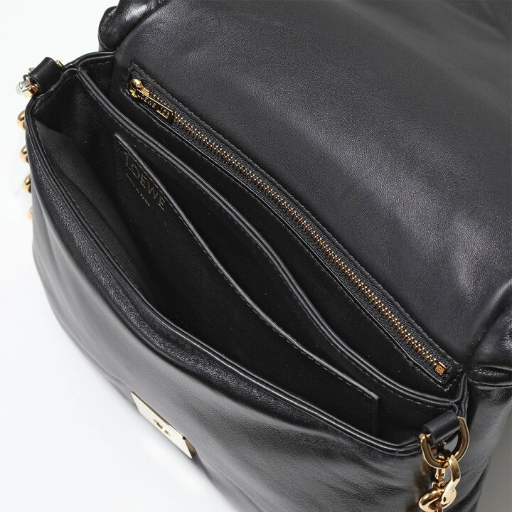 Buy Loewe Goya Puffer Bag 'Black' - AP40P41X01 1100