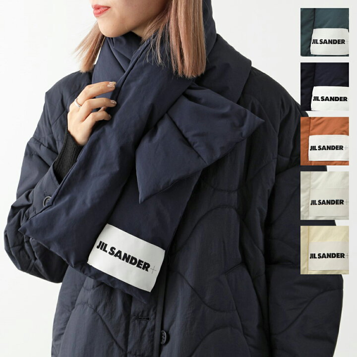楽天市場】JIL SANDER ジルサンダー マフラー DOWN SCARF ダウン  