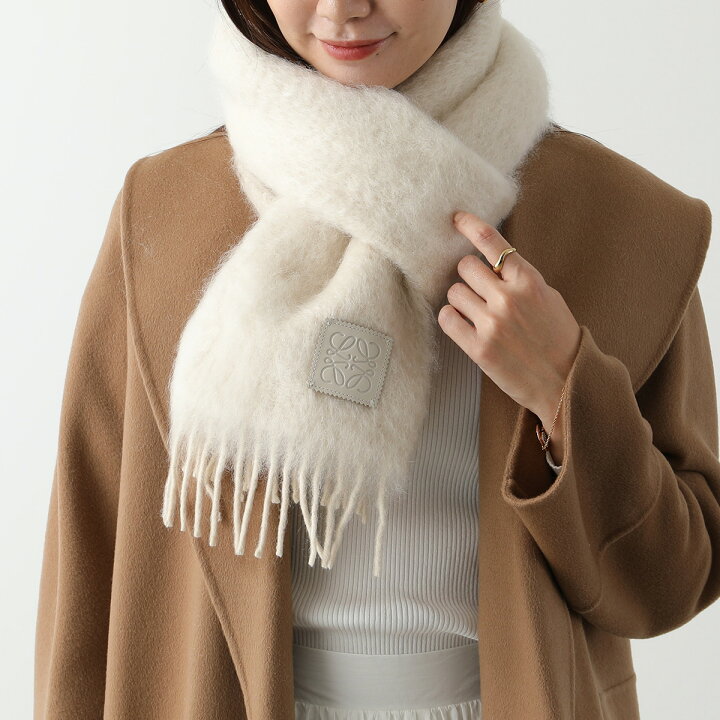 楽天市場】LOEWE ロエベ マフラー 185×23 F540257X02 レディース  