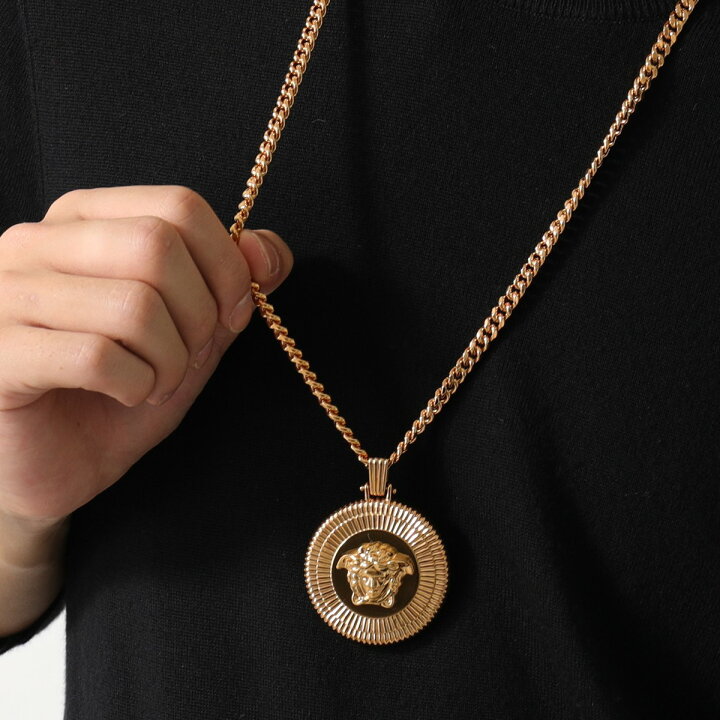 楽天市場】VERSACE ヴェルサーチ ネックレス 1005334 1A00620 メンズ 