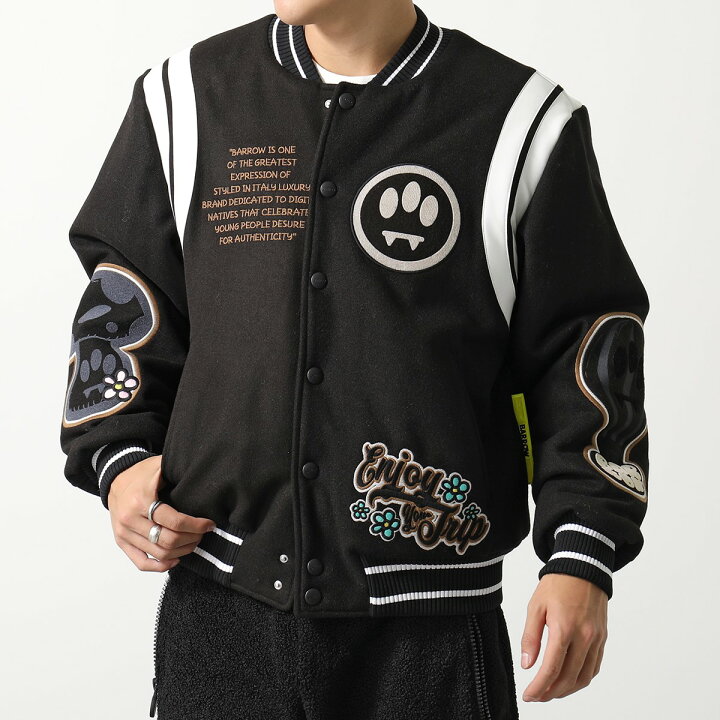 楽天市場】BARROW バロー ジャケット COLLEGE JACKET 32911 メンズ 
