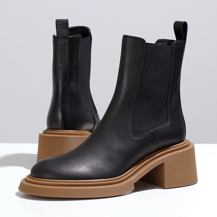楽天市場】LOEWE ロエベ ショートブーツ CHELSEA BOOTS 60 L814S05X02 