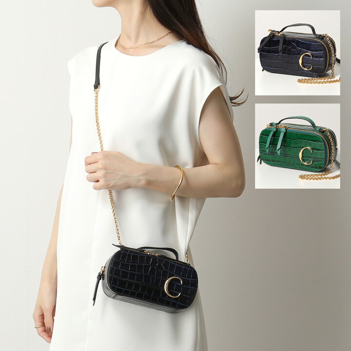 楽天市場】Chloe クロエ ショルダーバッグ CHLOE C VANITY MINI BAG 