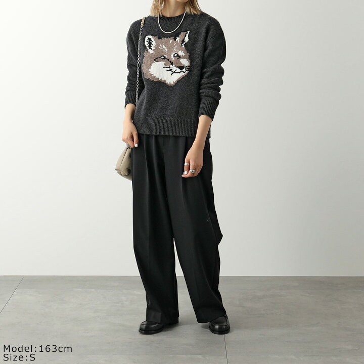 楽天市場】MAISON KITSUNE メゾンキツネ セーター BIG FOX HEAD 