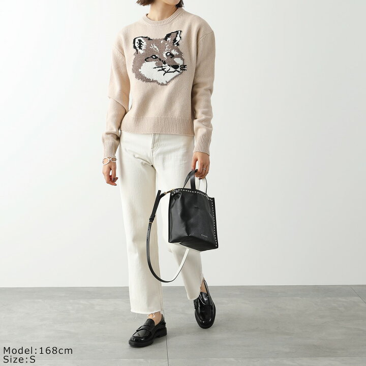 楽天市場】MAISON KITSUNE メゾンキツネ セーター BIG FOX HEAD 