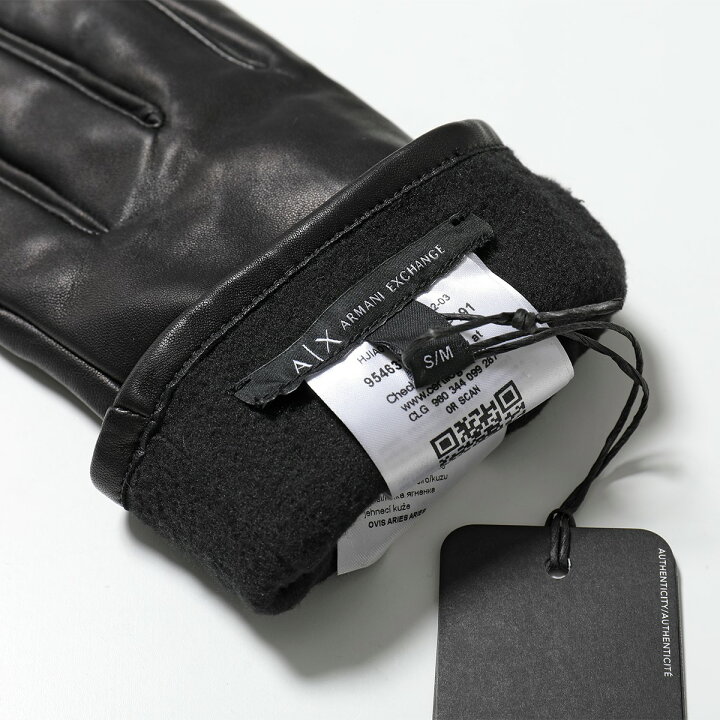 楽天市場】ARMANI EXCHANGE アルマーニ エクスチェンジ グローブ 