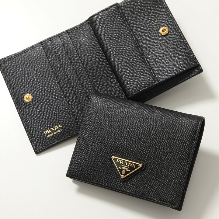 楽天市場】PRADA プラダ 二つ折り財布 1MV204 QHH レディース 