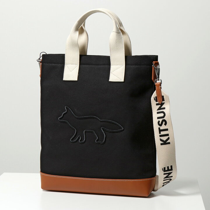 楽天市場】MAISON KITSUNE メゾンキツネ トートバッグ CONTOUR FOX 