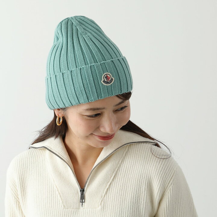 楽天市場】MONCLER モンクレール ニット帽 BERRETTO TRICOT 3B00037 
