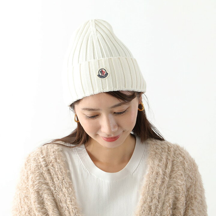 楽天市場】MONCLER モンクレール ニット帽 BERRETTO TRICOT 3B00037 