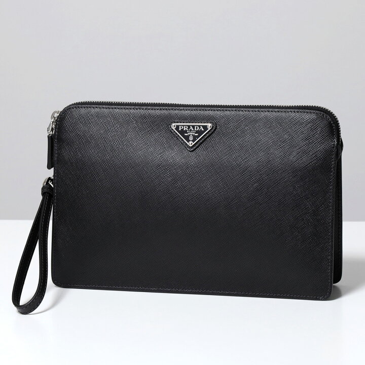 楽天市場】PRADA プラダ クラッチバッグ 2VF056 OOO 9Z2 メンズ 