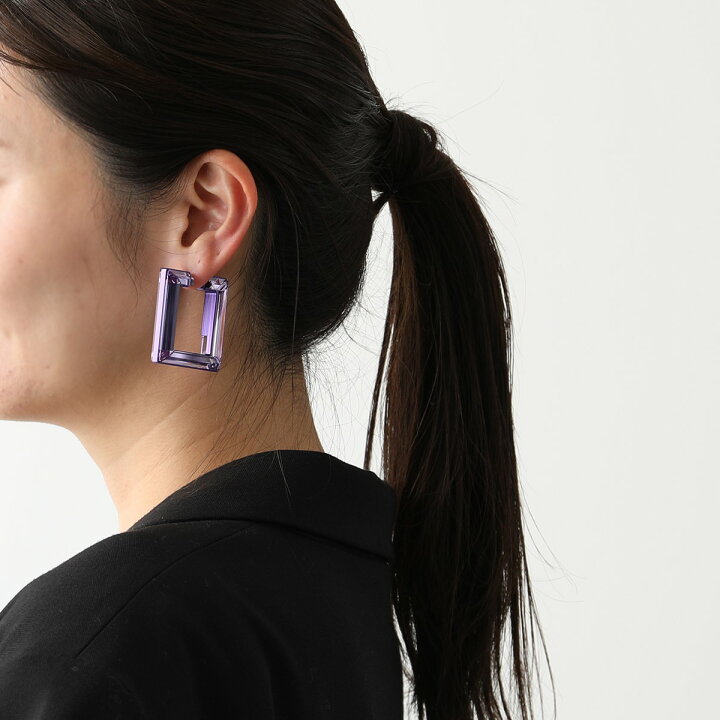 楽天市場】SWAROVSKI スワロフスキー フープピアス Lucent 5613550 