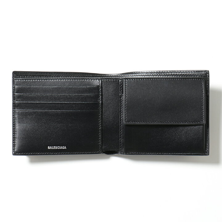 楽天市場】BALENCIAGA バレンシアガ 二つ折り財布 EMBOSSED MONOGRAM 