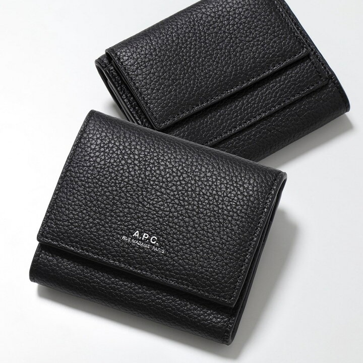 楽天市場】APC A.P.C. アーペーセー 三つ折り財布 Lois PXBLH H63453  